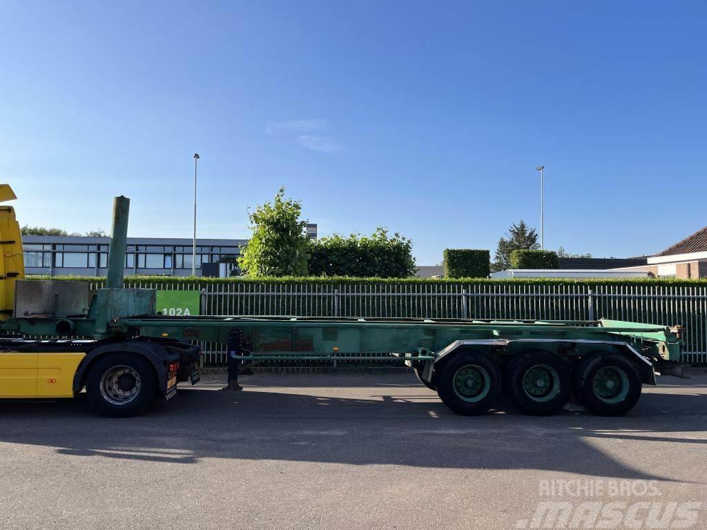 Van Hool SK 305 - 30FT Tipping Container Chassis - ROR Axle Containertrailer