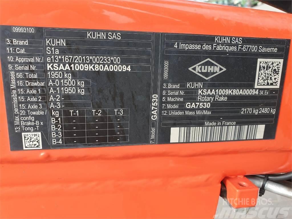 Kuhn GA 7530 Strängläggande skördare