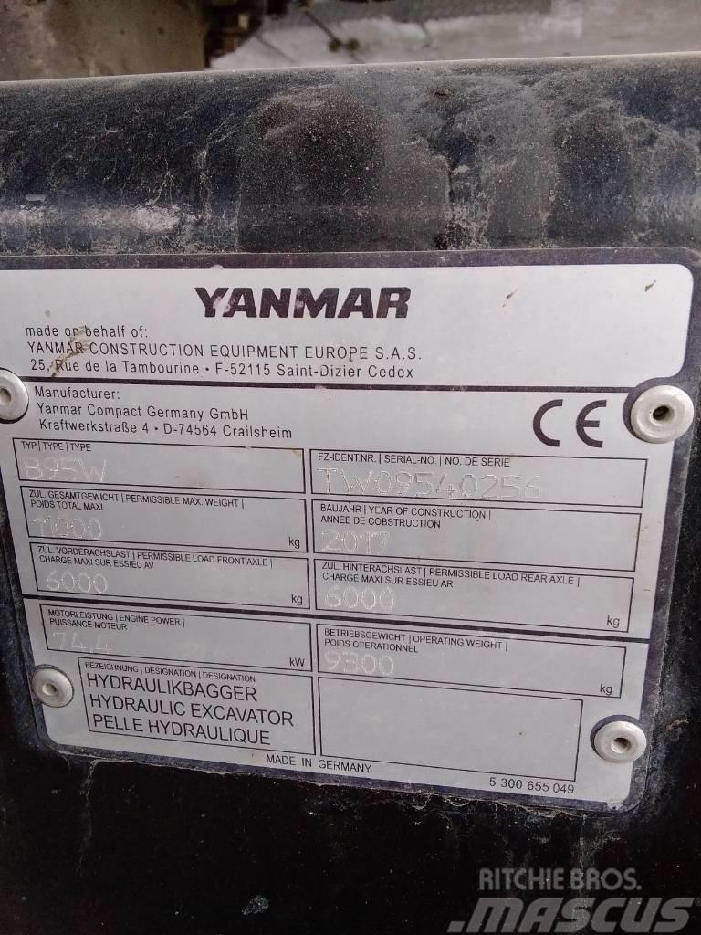 Yanmar B95W Hjulgrävare