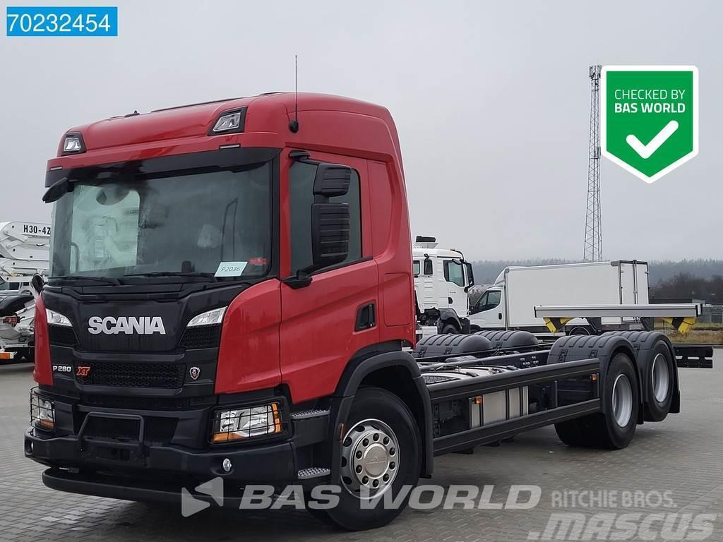 Scania P280 6X2 NEW chassis Standklima Liftachse Euro 5 Chassier