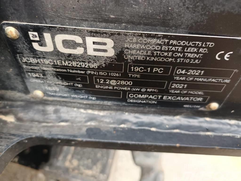JCB 19 C-1 Minigrävare < 7t