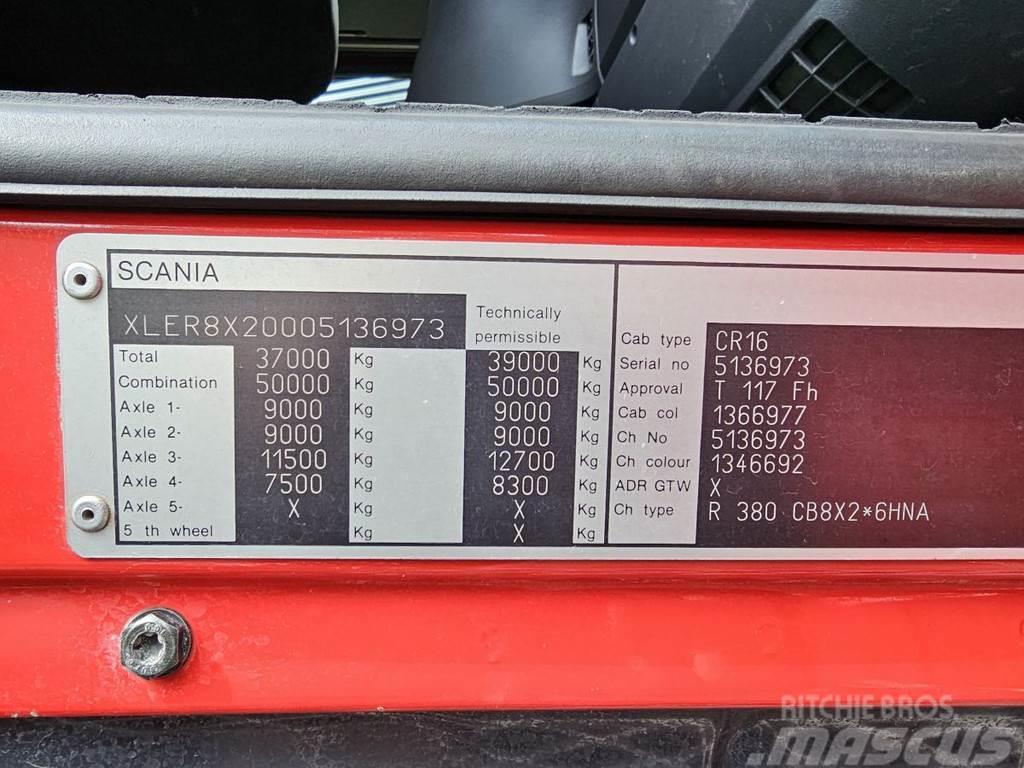 Scania R380 8x2 / PALFINGER PK 85002 CRANE - KRAN - GRUA Kranbilar