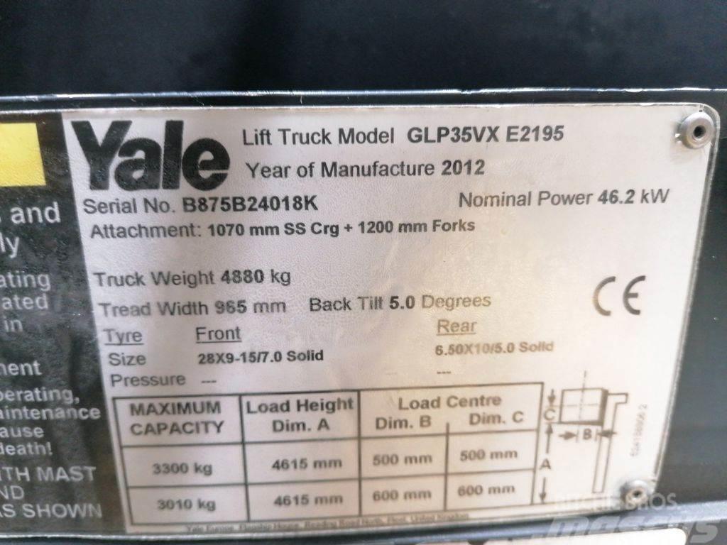Yale GLP35VX Gasolmotviktstruckar