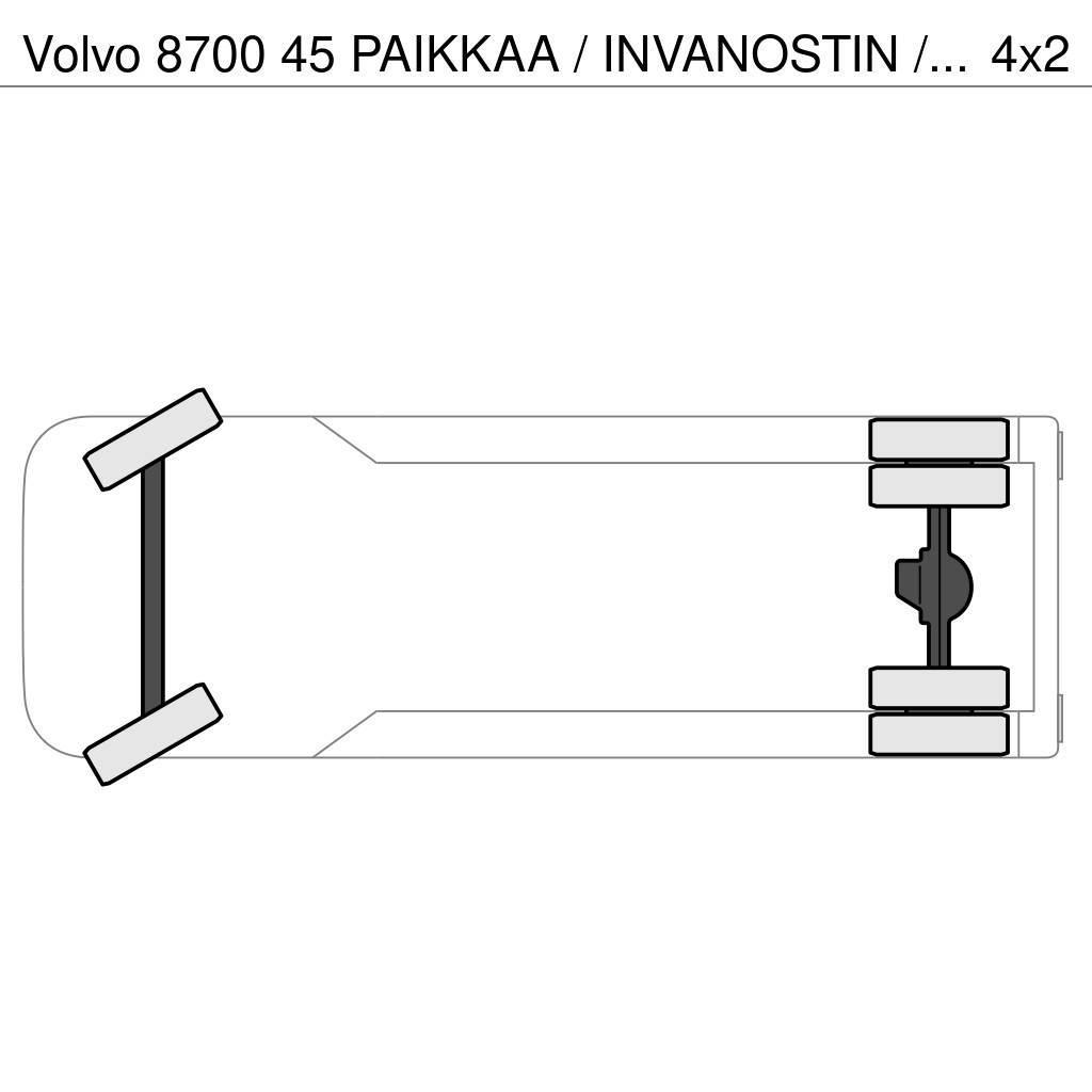 Volvo 8700 45 PAIKKAA / INVANOSTIN / EURO 5 Linjebussar