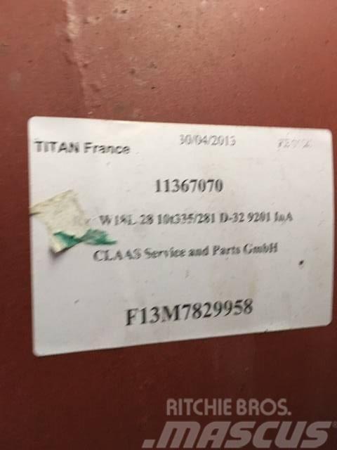 Titan Claas velgen W18L28 Däck, hjul och fälgar