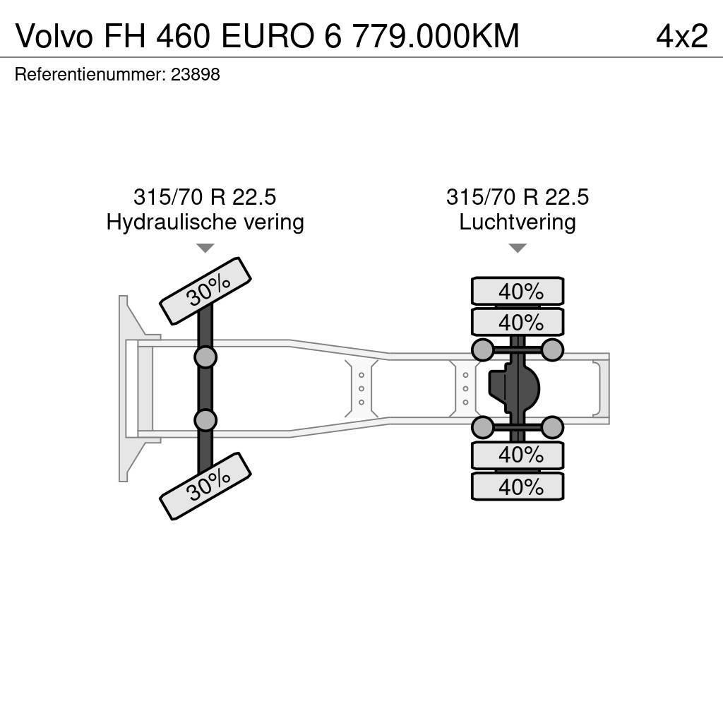 Volvo FH 460 EURO 6 779.000KM Dragbilar