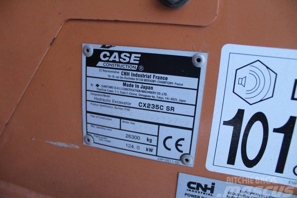 CASE CX 235 C SR Bandgrävare