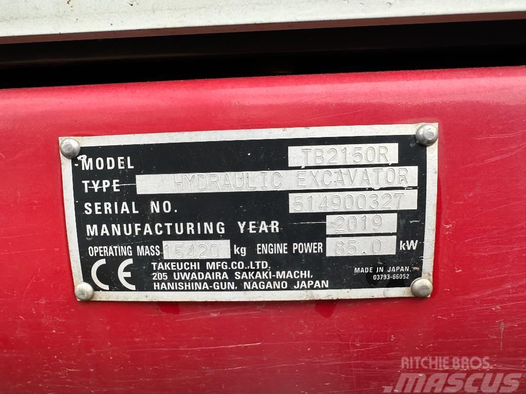 Takeuchi TB2150R Bandgrävare