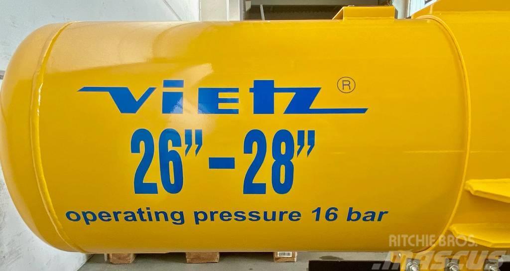 Vietz IPLC/RIZ 26"-28" Internal Clamp, Pneumatic Pipeline-utrustning