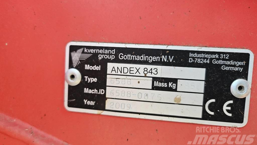 Vicon ANDEX 843 Vändare och luftare