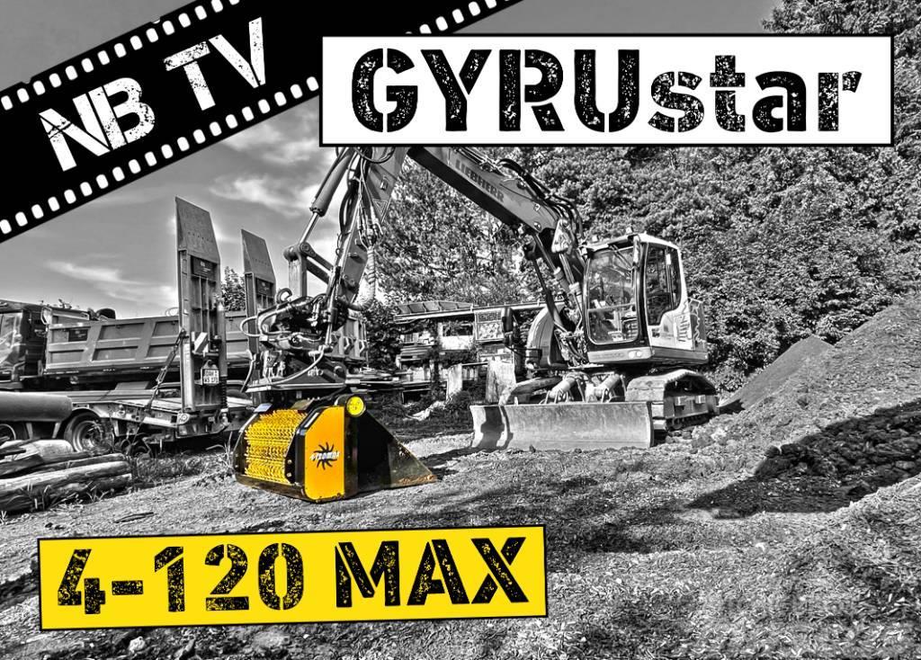 Gyru-Star 4-120MAX | Separatorschaufel Bagger Siktskopor