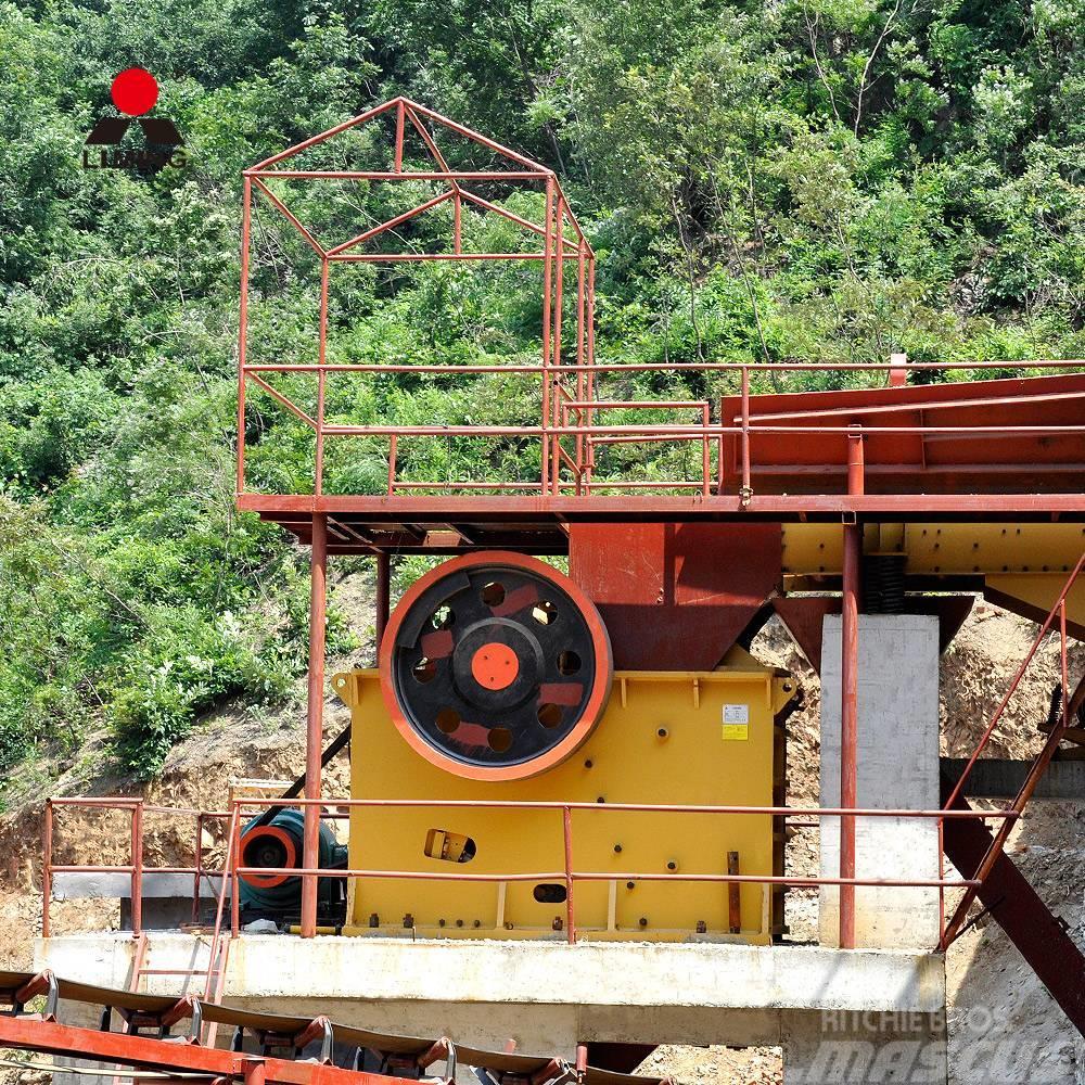 Liming 50 тонн в час Дробилка для дробления известняка Sammanlagd utrustning