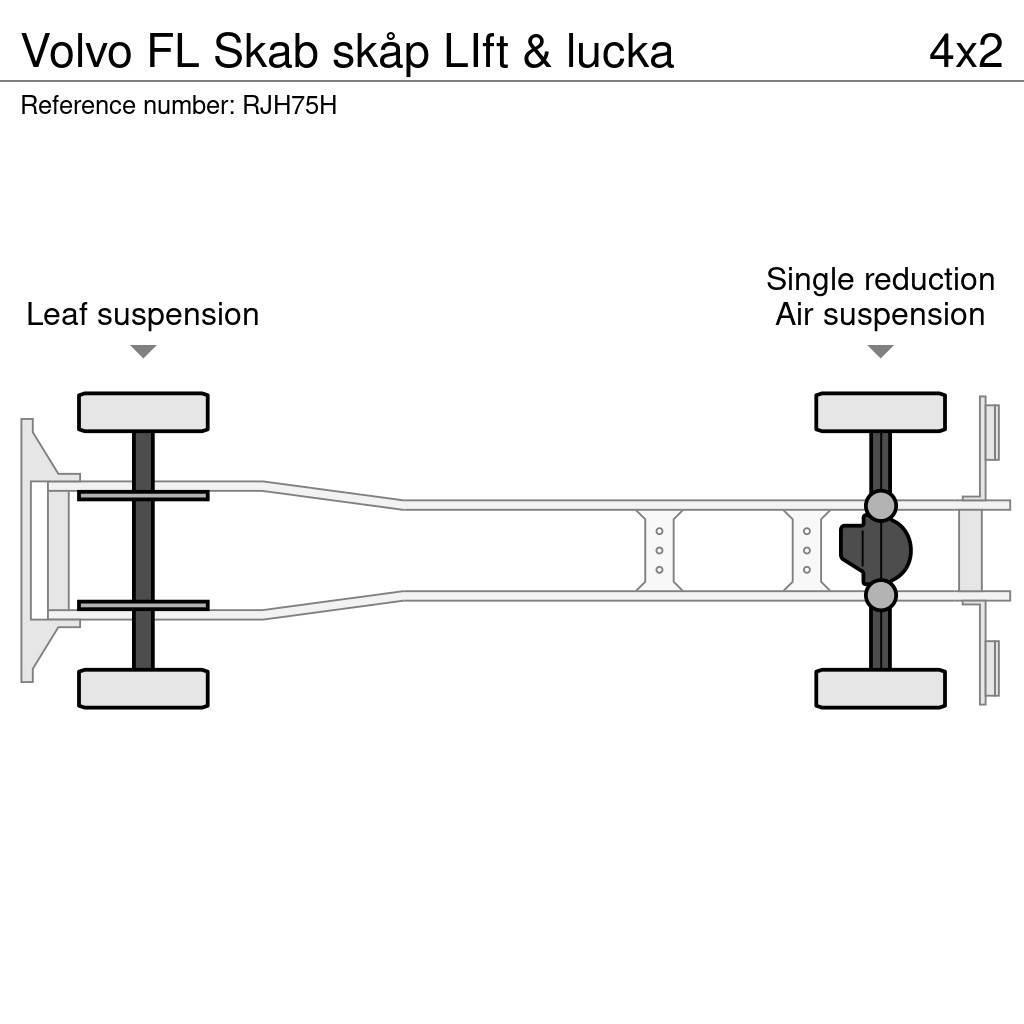 Volvo FL Skab skåp LIft & lucka Skåpbilar