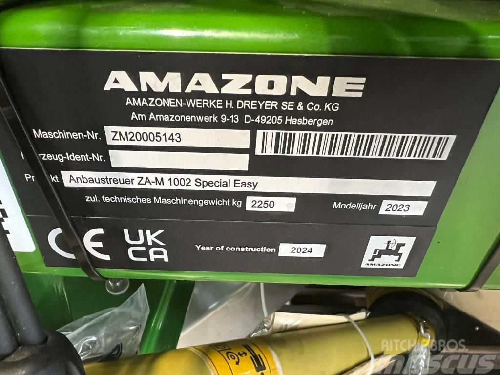 Amazone ZA-M 1002 Special easy Mineralgödselspridare