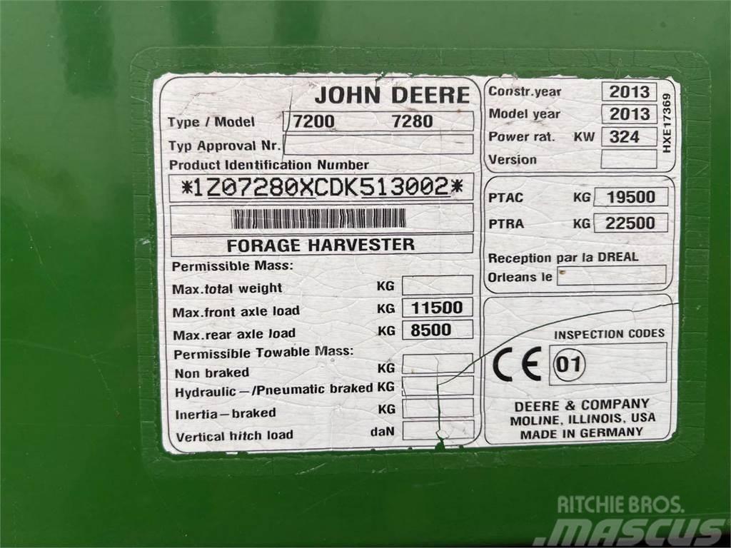 John Deere 7280 Självgående fälthackar