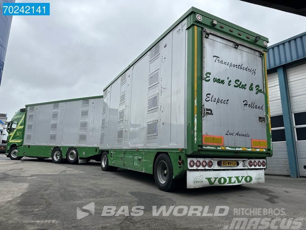 Volvo FH 540 6X2 NL-Truck Cattle transport I-Park Cool A Djurtransporter