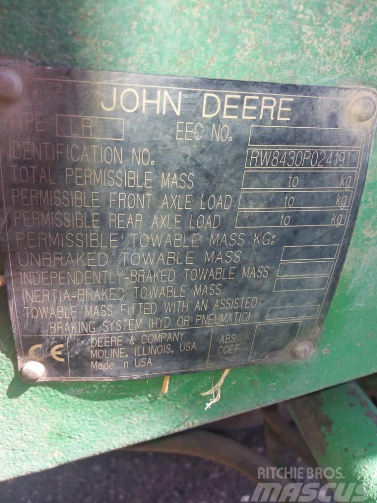 John Deere 8430 Traktorer