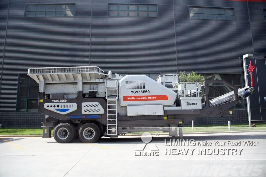 Liming Mobile Primary Jaw Crusher Stone Mobila krossar