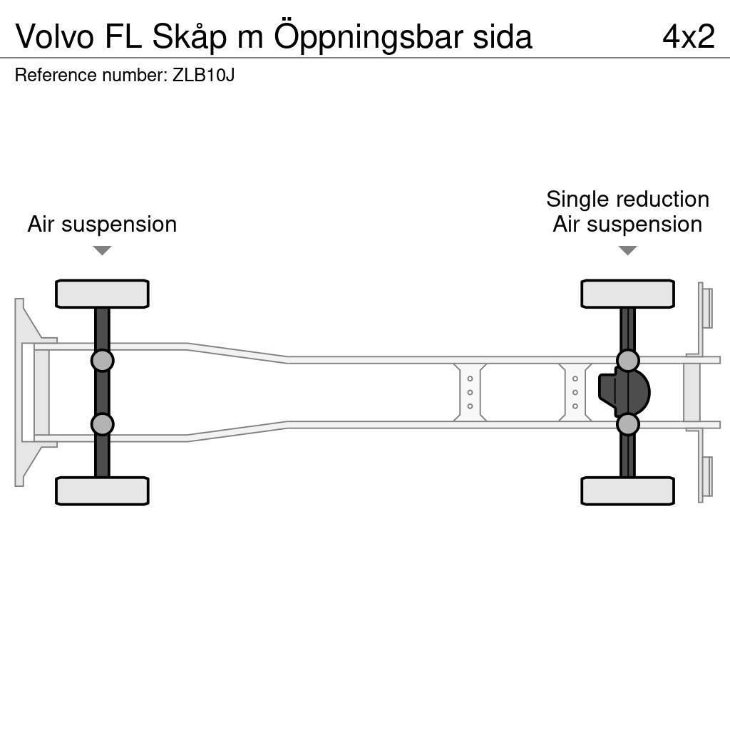 Volvo FL Skåp m Öppningsbar sida Skåpbilar
