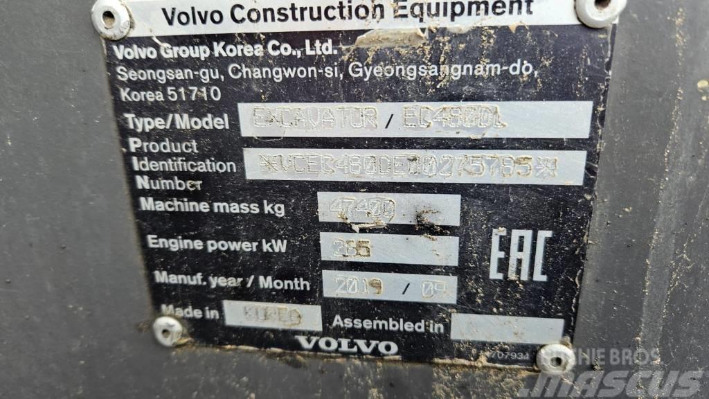 Volvo EC 480 D L Bandgrävare