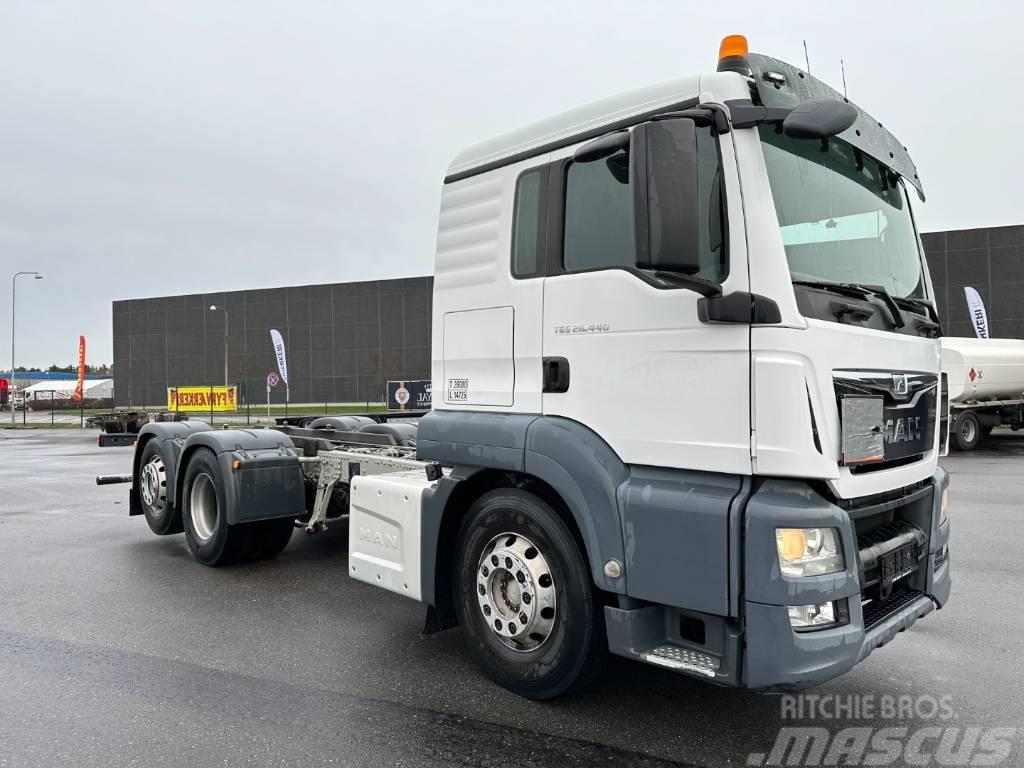 MAN TGS 26.440 6x2*4 Euro 6 Chassis ADR Chassier