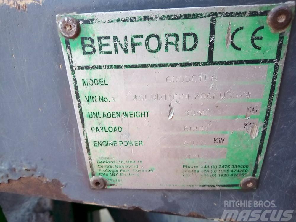 Benford Terex 6T derékcsuklós dömper Midjestyrd dumper