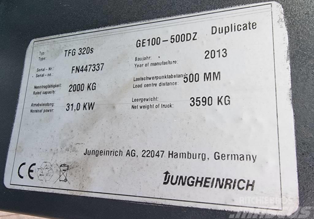 Jungheinrich TFG 320s Gasolmotviktstruckar
