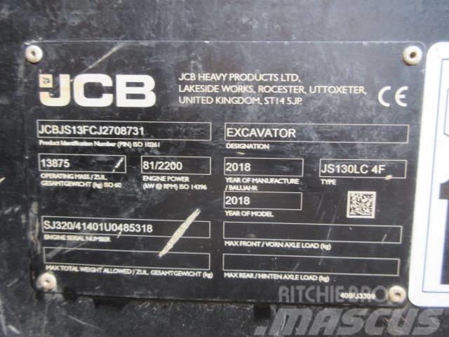 JCB JS130LC Plus+ Bandgrävare