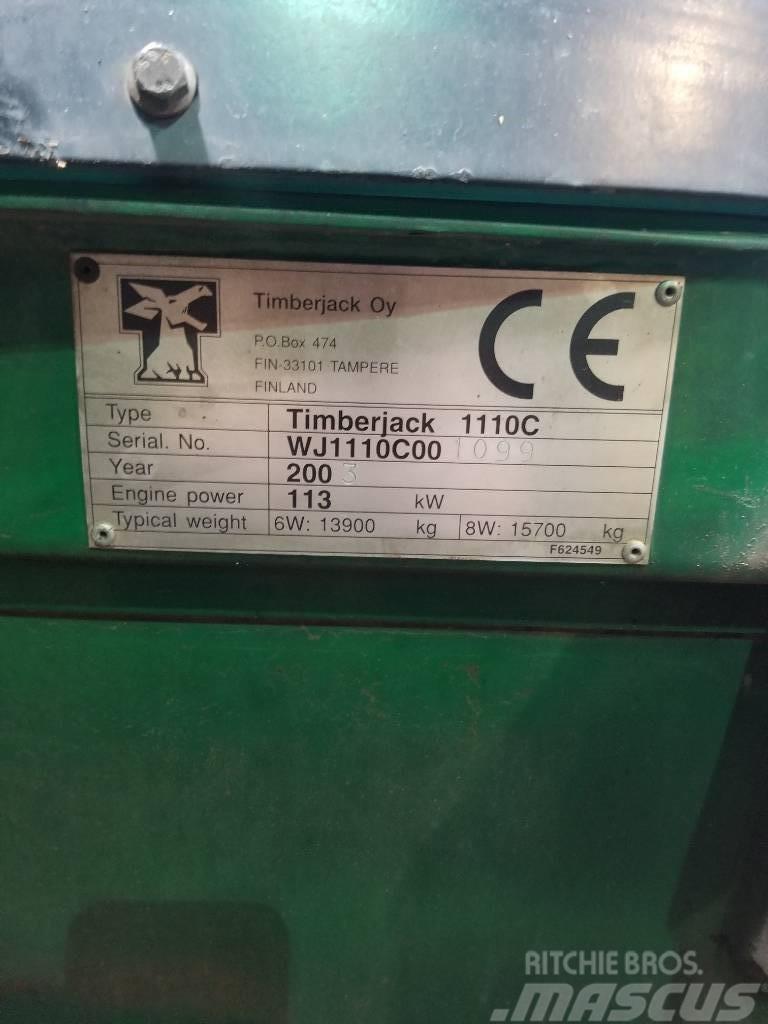 Timberjack 1110C Transmission Motor Växellåda