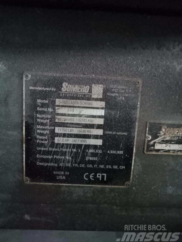 Somero S-160 Laser Screed Betongspridare