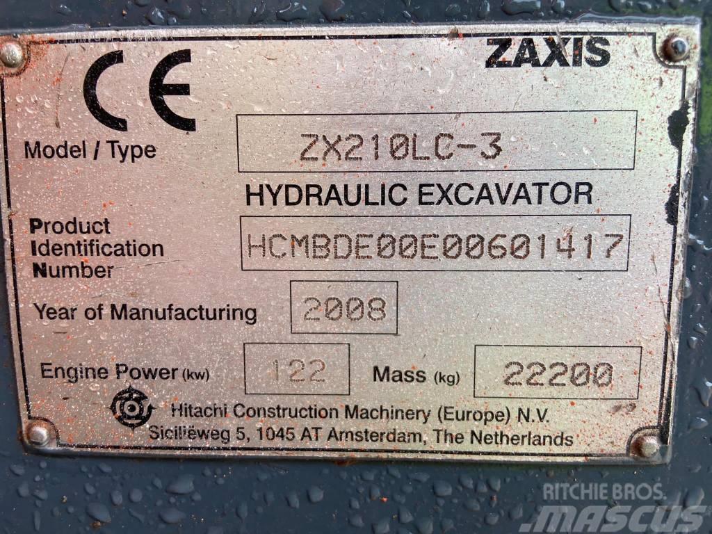 Hitachi ZX 210 LC-3 Bandgrävare