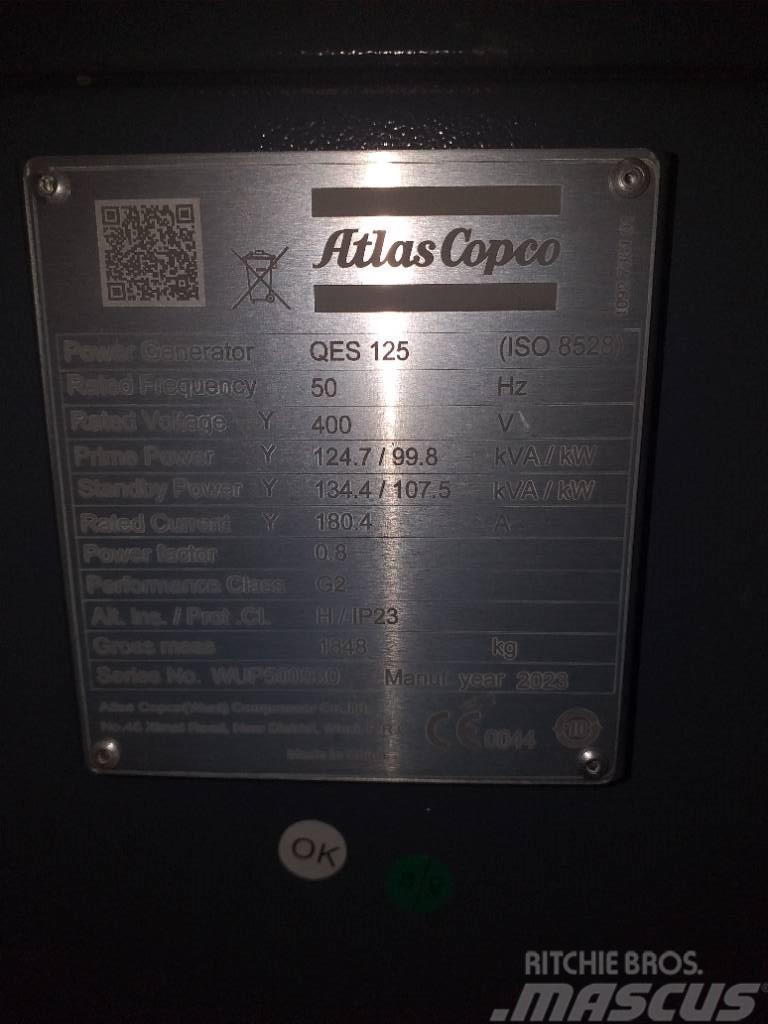 Atlas Copco QES125 Dieselgeneratorer