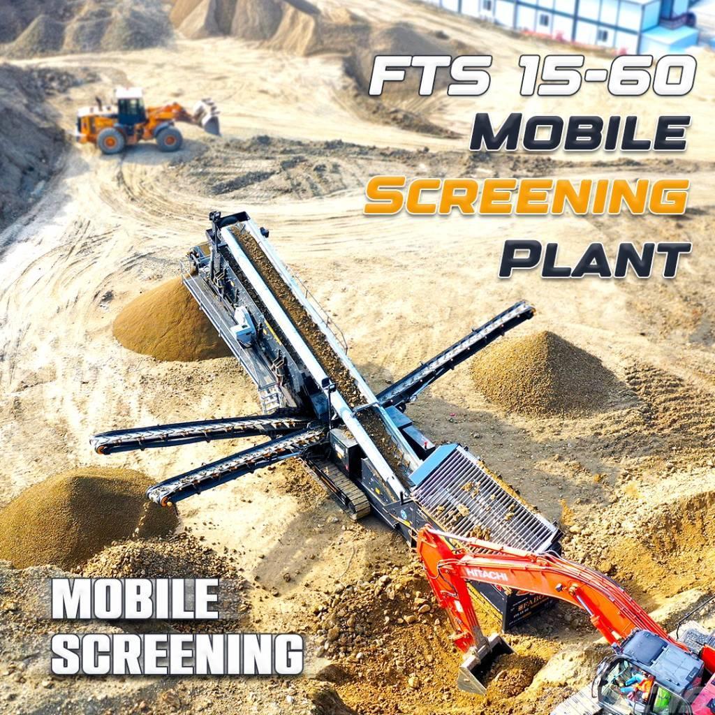 Fabo FTS 15-60 MOBILE SCREENING PLANT Sorteringsverk