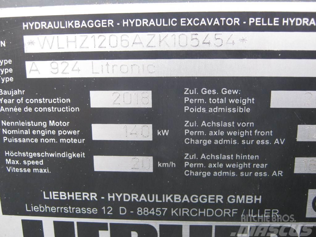 Liebherr A 924 Litronic Hjulgrävare
