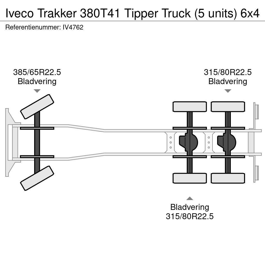 Iveco Trakker 380T41 Tipper Truck (5 units) Tippbilar