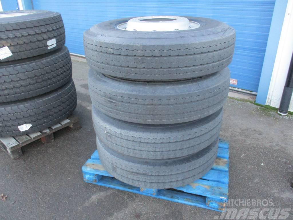 Michelin XZA 12x22,5 Däck, hjul och fälgar