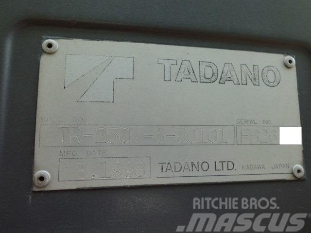 Tadano TR250M-6 Terrängkranar (Grov terräng)