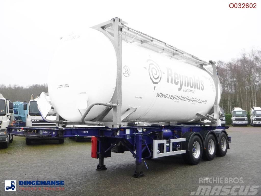  M & G 3-axle container trailer 20-30 ft Containertrailer