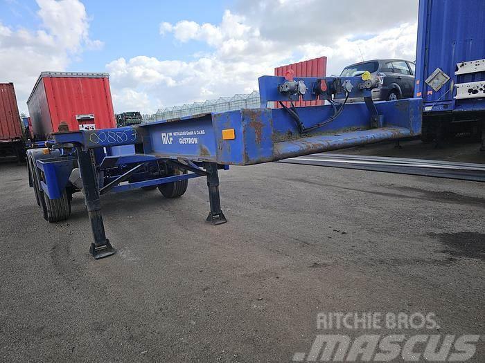  MKF Metallbau 20 FT Container chassis | steel susp Containertrailer