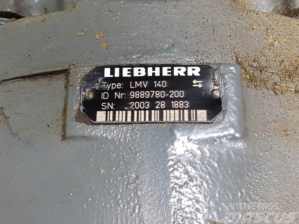 Liebherr A934C-9889780-200-LMV140-Drive motor/Fahrmotor Hydraulik