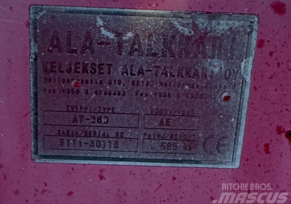Ala-talkkari AT 260 Snöslungor och -fräsar
