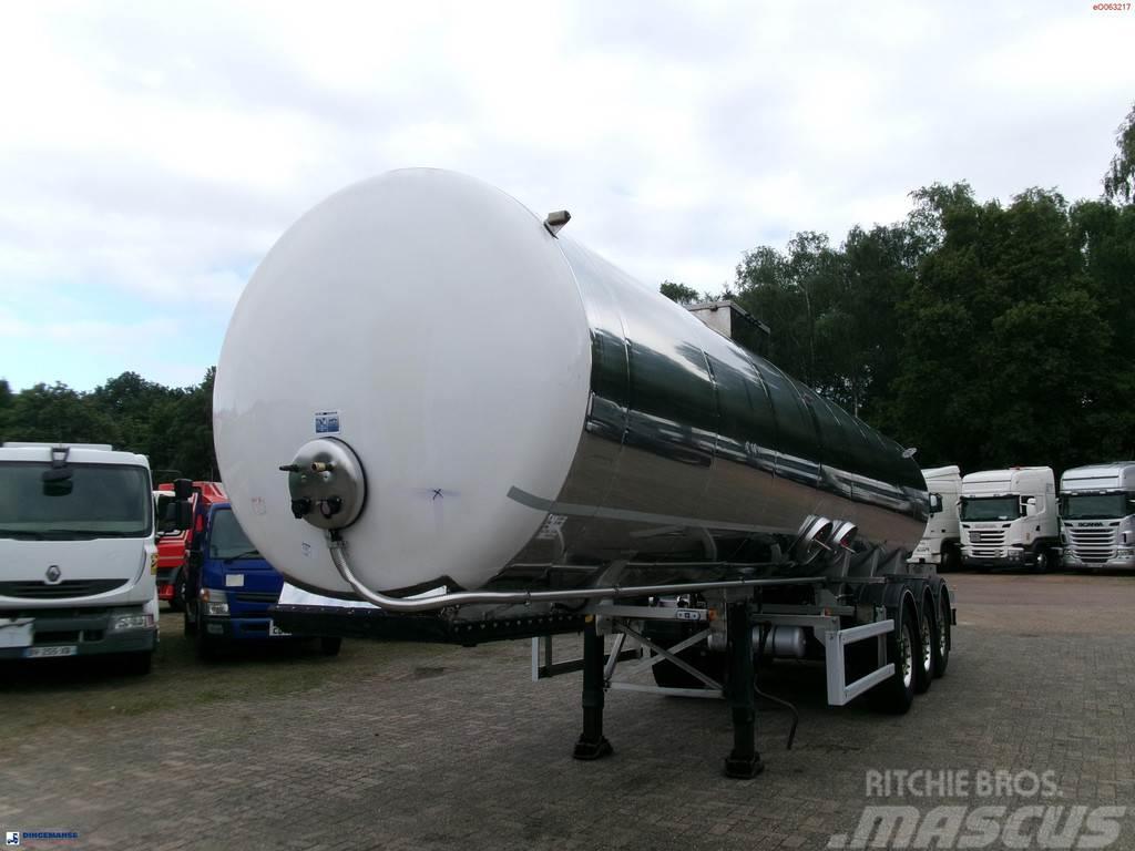 Maisonneuve Food tank inox 30 m3 / 1comp Tanktrailer
