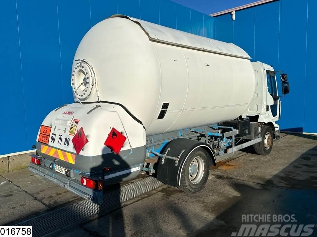 Renault Midlum 220 17013 Liter, LPG GPL, Gastank, Steel su Tankbilar