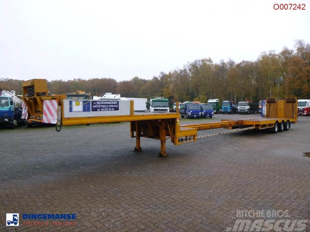 Broshuis 3-axle semi-lowbed trailer E-2190-24 / 47.5 T ext. Låg lastande semi trailer