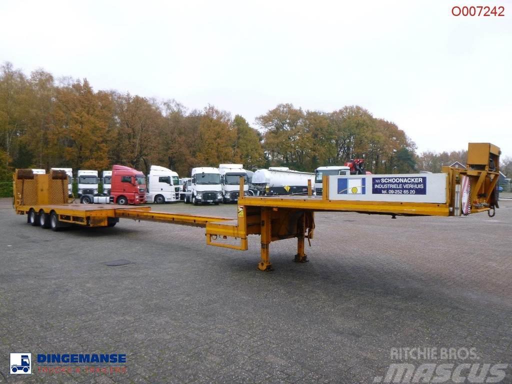 Broshuis 3-axle semi-lowbed trailer E-2190-24 / 47.5 T ext. Låg lastande semi trailer