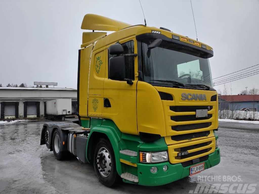 Scania R410 6x2 hydrauliikka, ADR,Euro6 Dragbilar