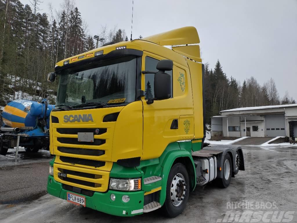 Scania R410 6x2 hydrauliikka, ADR,Euro6 Dragbilar