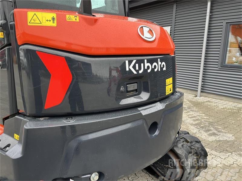 Kubota KX060-5 Hydraulisk hurtigskifte med kipbar planers Bandgrävare