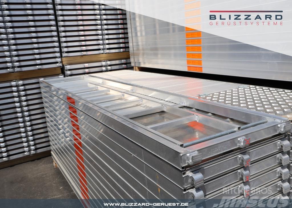 Blizzard S70 97,62 m² Alu Gerüst mit Böden aus Siebdruck Byggställningar