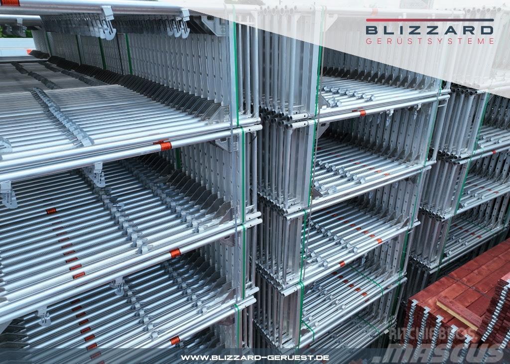 Blizzard S70 97,62 m² Alu Gerüst mit Böden aus Siebdruck Byggställningar